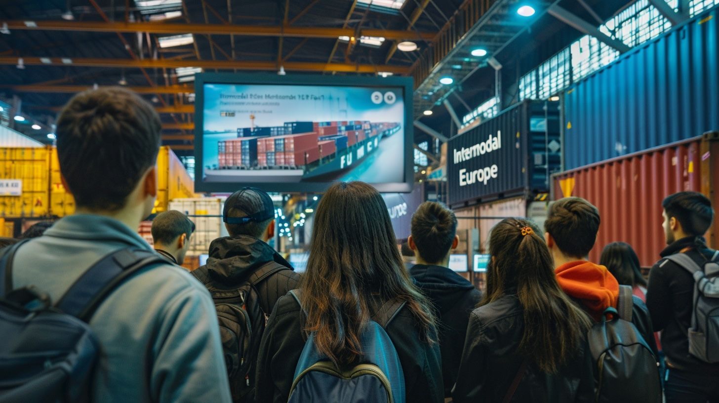 visita professional a la Fira Intermodal Europe (transport, logística, innovació i tecnologia)