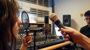 Estudiants de 2n de Màrqueting i Publicitat del Centre d’Estudis Politècnics visitant l’empresa Radiofònics per conèixer l’entorn professional i preparar una campanya publicitària dins el Projecte 2.